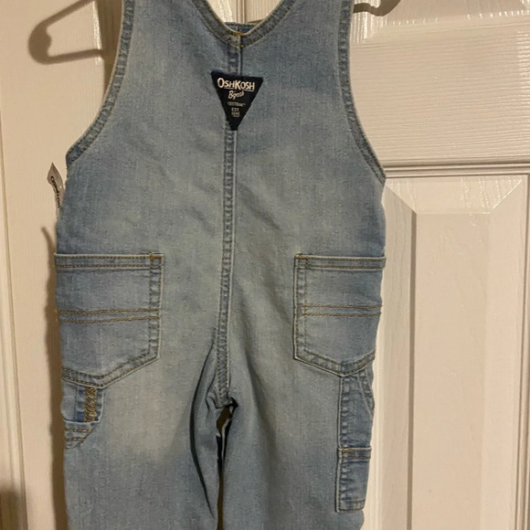 NWT Oshkosh B’Gosh Denim Overalls - Picture 5 of 7